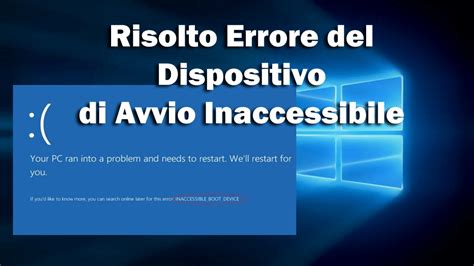 Guida Completa Come Correggere L Errore Del Dispositivo Di Avvio