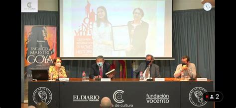 Ateneo de Santander Presentación de El encargo del maestro Goya