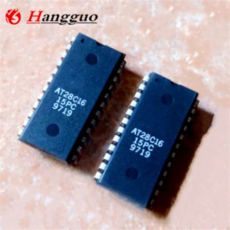 5PCS LOT AT28C16 15PC DIP 24 AT28C16 15 DIP24 AT28C16 28C16 Memory Chip