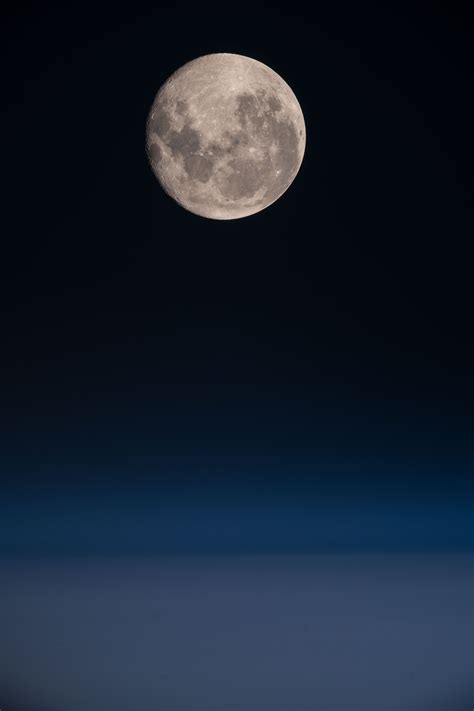 A Full Moon Over The Pacific Full Moon Nasa Moon Moon Photography