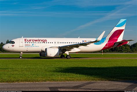 D Aeng Eurowings Airbus A N Photo By Niclas Rebbelmund