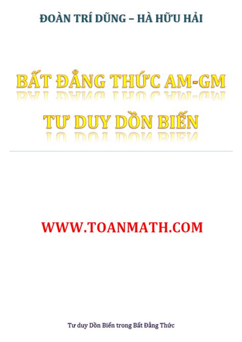 tu duy don bien trong bat dang thuc doan tri dung  ha huu hai