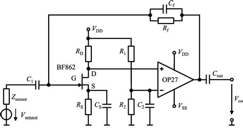 Figure 1 From Noise Of A JFET Charge Amplifier For Piezoelectric