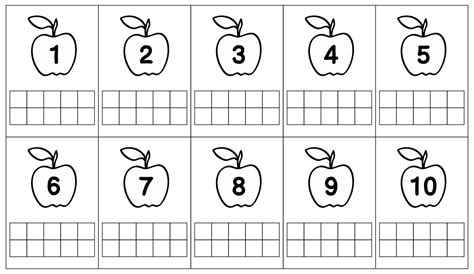 5 Best Printable Ten Frame Activity Pdf For Free At Printablee