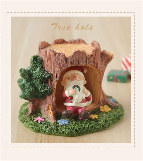 Mini Resin Ground Tree Stump Decoration Marvelsou