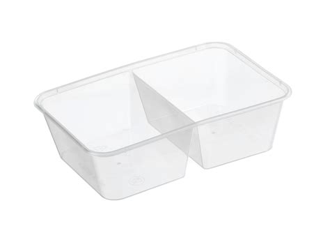 650mL 2 Compartment Container Cater Mart