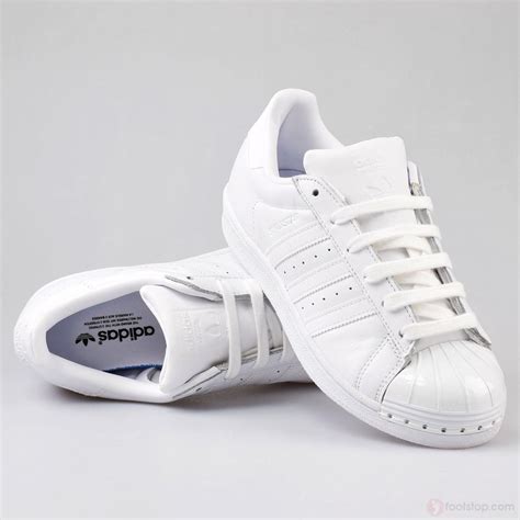 Venta Superstars Adidas Blancas En Stock