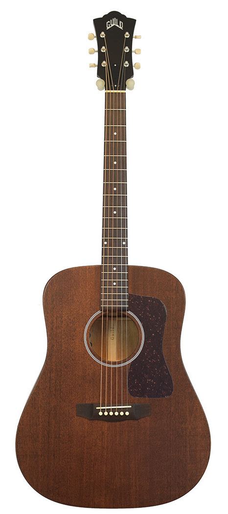 Guild D E Nat Dreadnought All Mahogany Station Music