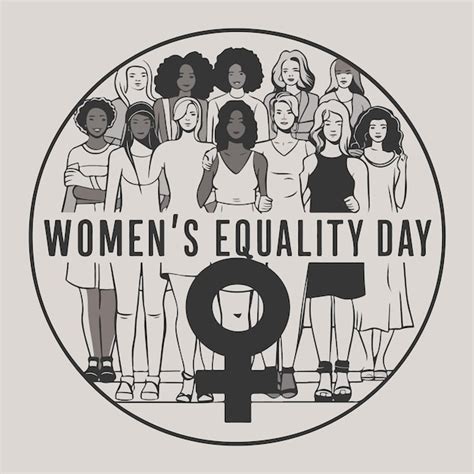 Premium Vector Womens Equality Day Banner Design Creative Illustration