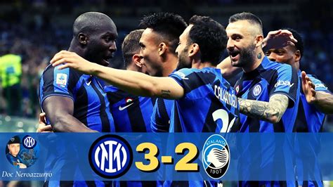 Inter Atalanta 3 2 Archiviata La Pratica Campionato Youtube