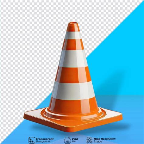 Cone De Pl Stico De Tr Fego Rodovi Rio Realista Laranja Listras