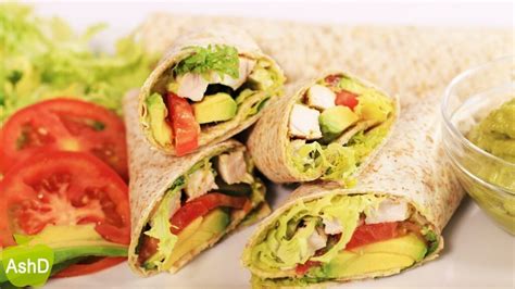 Receta F Cil Y Saludable Para Hacer Un Wrap De Aguacate Y Tomate