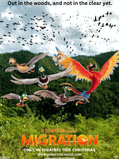 Migration 2023 Theatrical Poster By Jcparrot2007 On Deviantart