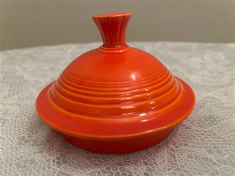 Fiesta Vintage Coffee Server Radioactive Red Fiestaware Etsy