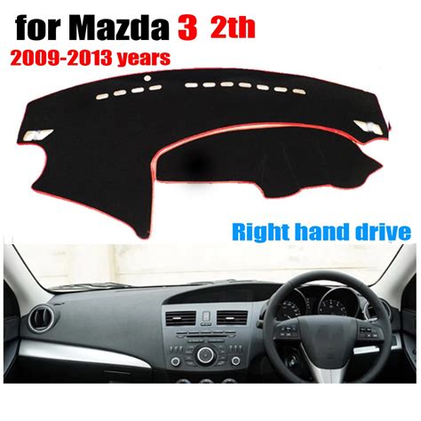 Car Dashboard Cover Mat For Mazda 3 2th 2009 2013 Years Right Hand