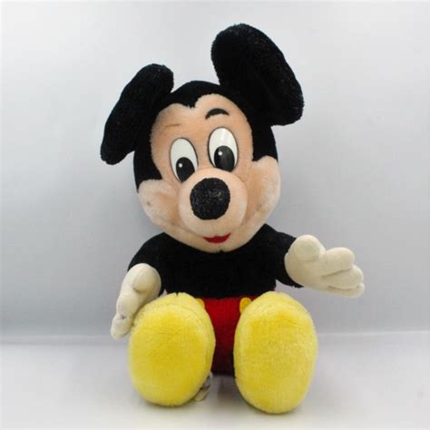 Ancienne Peluche Souris Mickey Mouse DISNEY