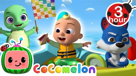 Balloon Boat Race More Cocomelon Nursery Rhymes Fun Cartoons