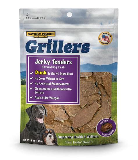 Grillers Duck Tenders Savory Prime Pet Treats