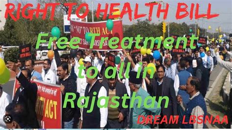 Right To Health Bill Rajasthan Why Doctors Are Opposing It