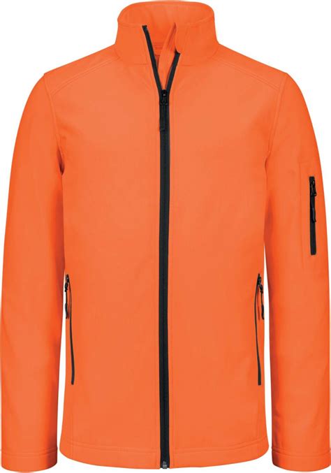 Veste Softshell Orange Fluo G N Ration Sport