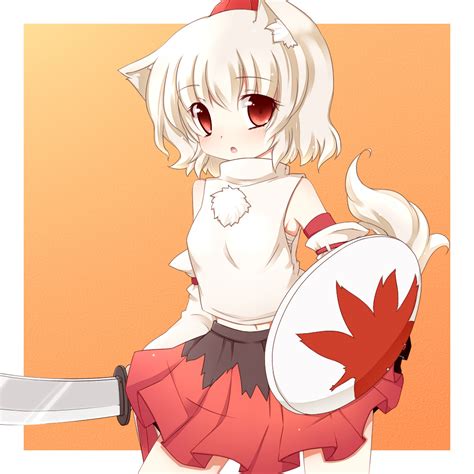 Inubashiri Momiji Touhou Drawn By Fuuen Akagaminanoka Danbooru