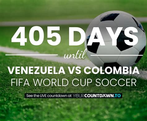 Venezuela vs Colombia Countdown | 2025 | Soccer