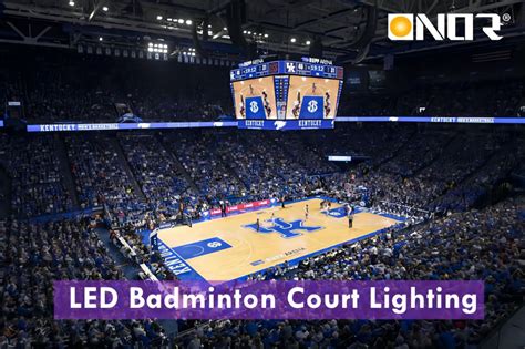 Basketball Court LED Lighting Guide & Solution