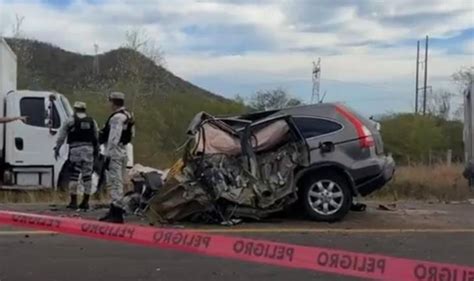 Choque Entre Camionetas Deja Un Muerto Y Un Herido En Caitime