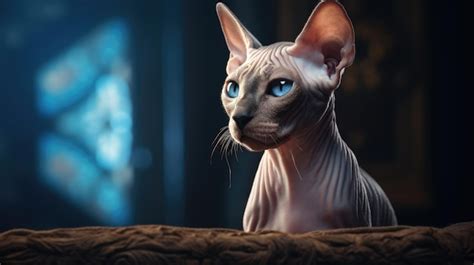 Premium AI Image Sphinx Cat