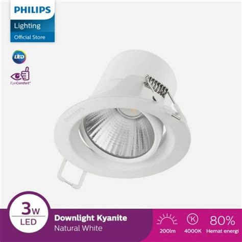 Jual Lampu Led Sorot Philips W Kyanite Watt Putihsemu K Kab