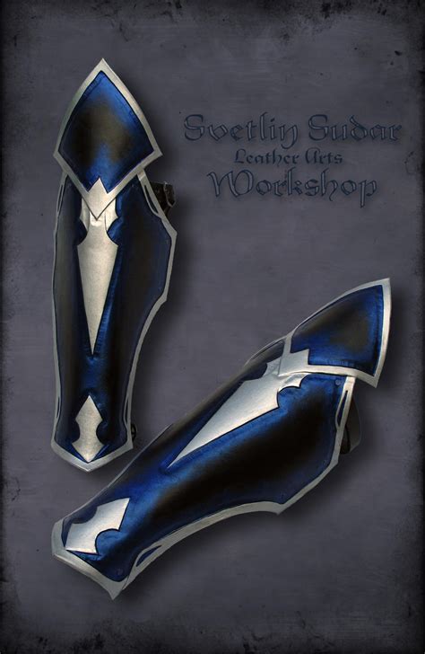 Druchii Assassin S Male Leather Armor Greaves By Svetliy Sudar On Deviantart