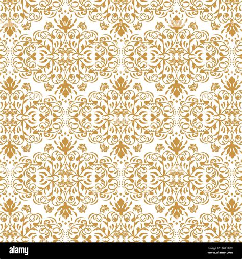 Seamless Damask Pattern Hi Res Stock Photography And Images Alamy