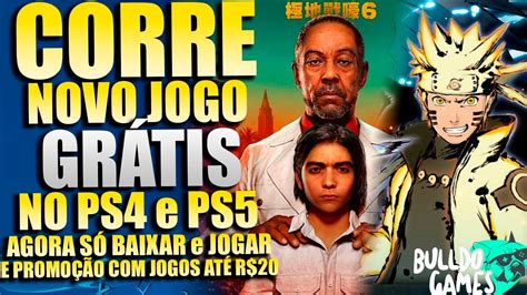 Corre Novo Jogo GrÁtis No Ps4 Agora SÓ Baixar E Jogar E PromoÇÃo Com Jogos AtÉ R 20