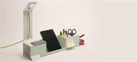 This Desk Tidy Folds Into Shape From A Sheet Of Laser-Cut Steel ...