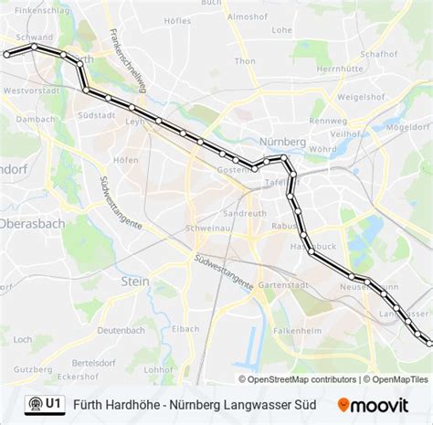 U Route Fahrpl Ne Haltestellen Karten F Rth Hardh He Aktualisiert