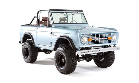 1969 Pale Blue Ford Bronco 1969 Classic Ford Bronco Key Biscayne