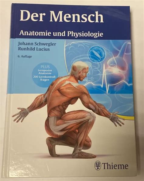 DER MENSCH ANATOMIE Und Physiologie Plus Lernposter Anatomie 6