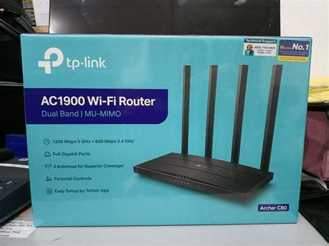 Tp Link Archer C80 Ac1900 Wireless Mu Mimo Wi Fi Router Computers And Tech Parts And Accessories