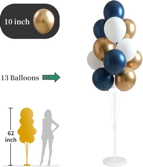 Balloon Column Kit For Floor Set Of 2balloon Columns With Stand Base