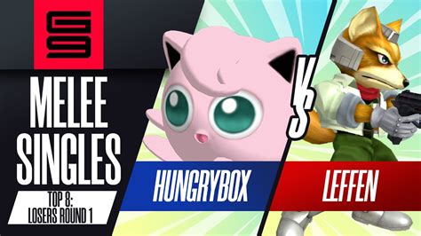 Hungrybox Vs Leffen Melee Singles Top Losers Round Genesis