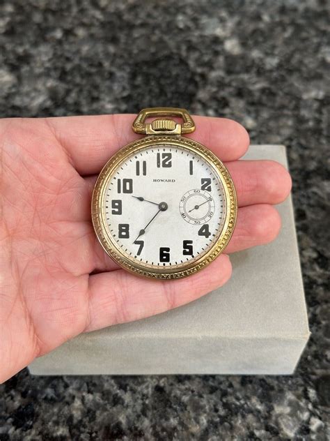 Antique Howard Grade Series 3 Model 1905 Pocket Watch Runs Rare