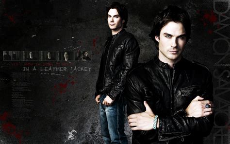 Vampire Diaries Damon Wallpaper - WallpaperSafari