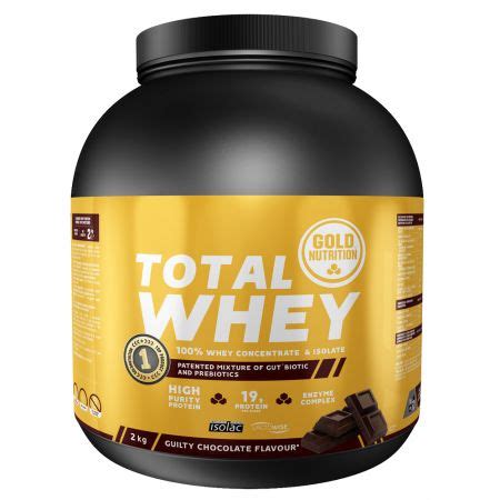 Pudra Proteica Cu Aroma De Ciocolata Total Whey 2000 G Go Farmacia