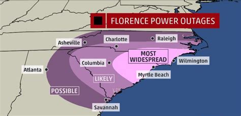 Hurricane Florence Power Outages Top 600000 And Could Reach 3 Million