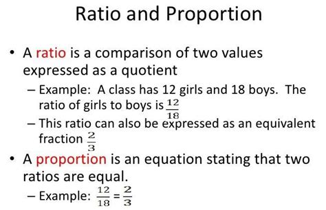 Equivalent Ratios Definition