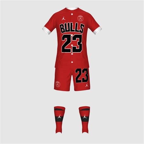 Jordan Psg Chicago Bulls Inspo Concept Kit Pt Fifa Kit Creator