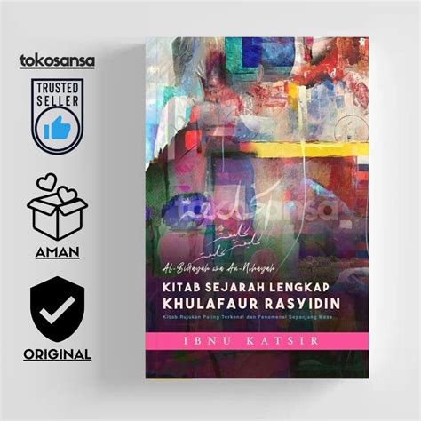 Jual Buku Kitab Sejarah Lengkap Khulafaur Rasyidin Hard Cover Al