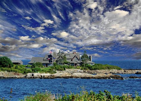 kennebunkport maine walkers point photograph  russ harris fine