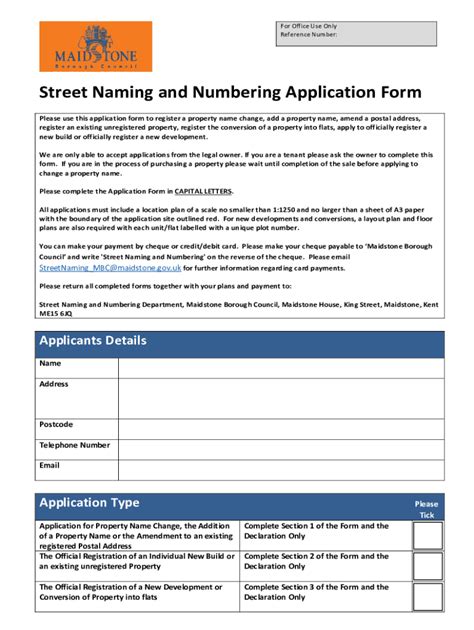 Street Naming Numbering Application Complete With Ease Airslate Signnow