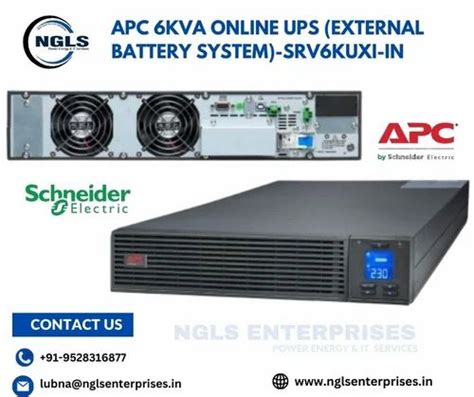 Apc Kva Easy Online Ups External Battery System Vdc Srv Kuxi